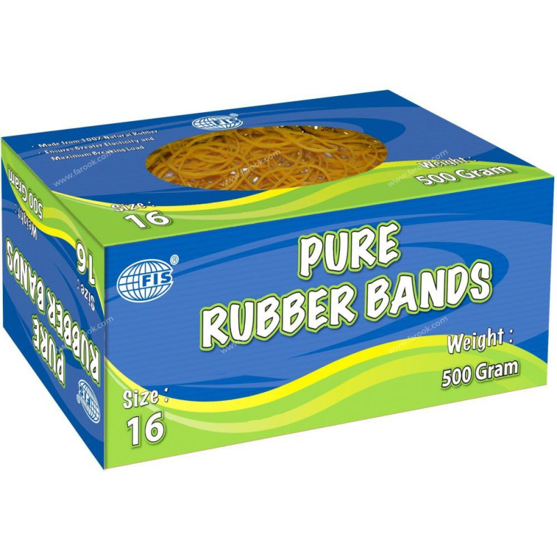 Size 16 2024 rubber bands